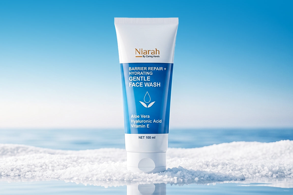 Niarah Face Wash + Sunscreen Combo